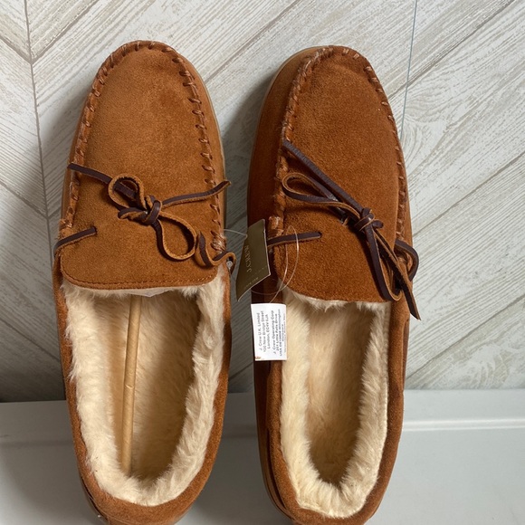 Jcrew Mens Slippers Brown 